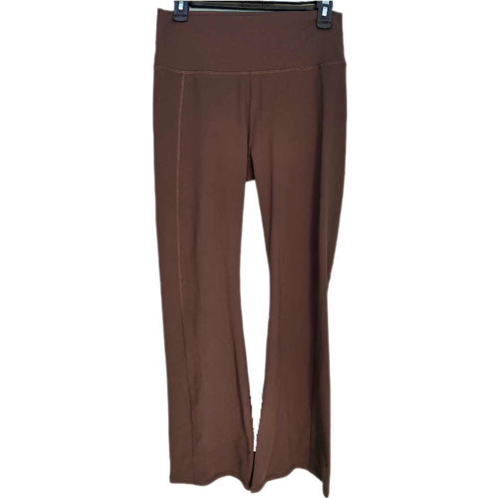 Fabletics Brown Flare Pants - Excellent condition - Size Large